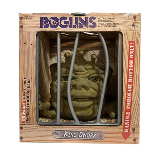 Boglins King Dwork Handpuppe