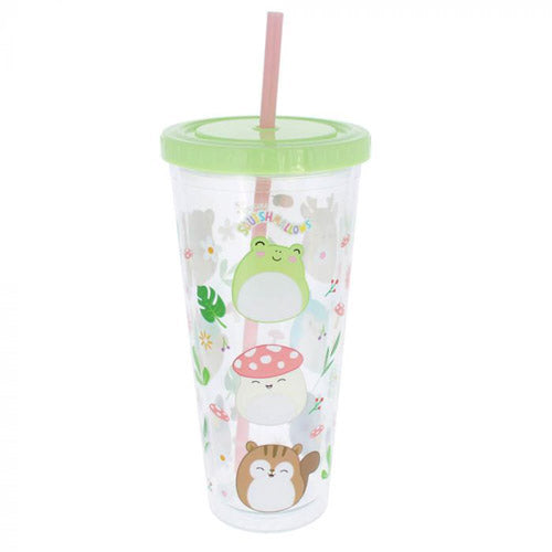 Squishmallows Cottage Collection Beaker & Straw