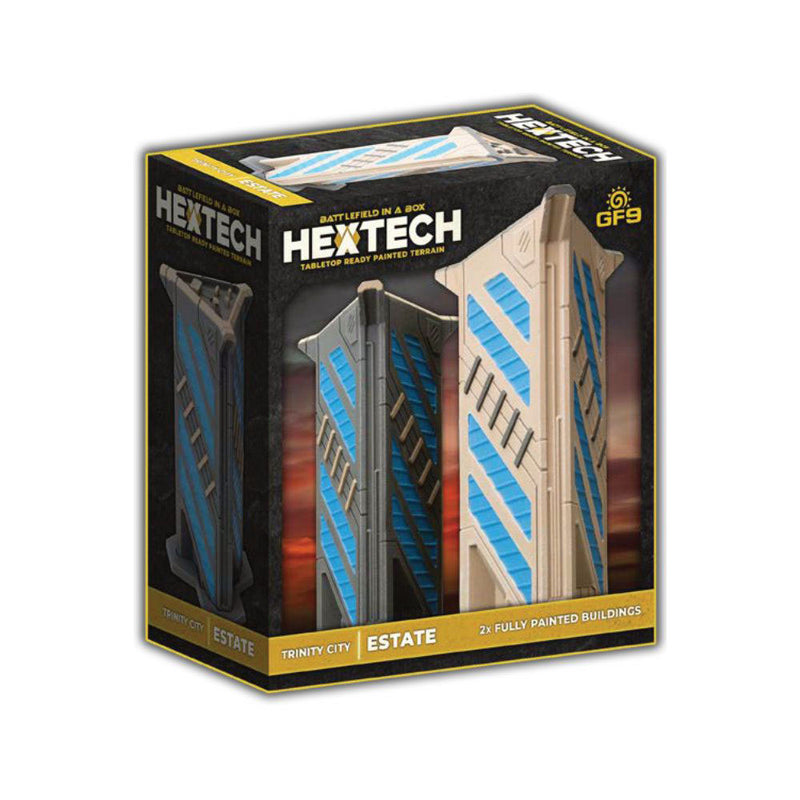 Hextech Terrain Trinity City Minis (2pcs)