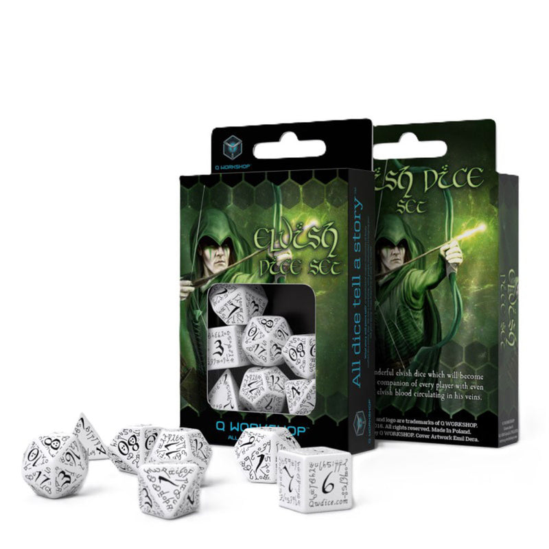 Q Workshop Elvish Dice Set 7ks