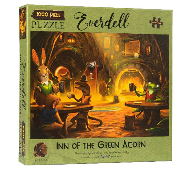 Everdell Inn of the Green Acorn Puzzle 1000pcs