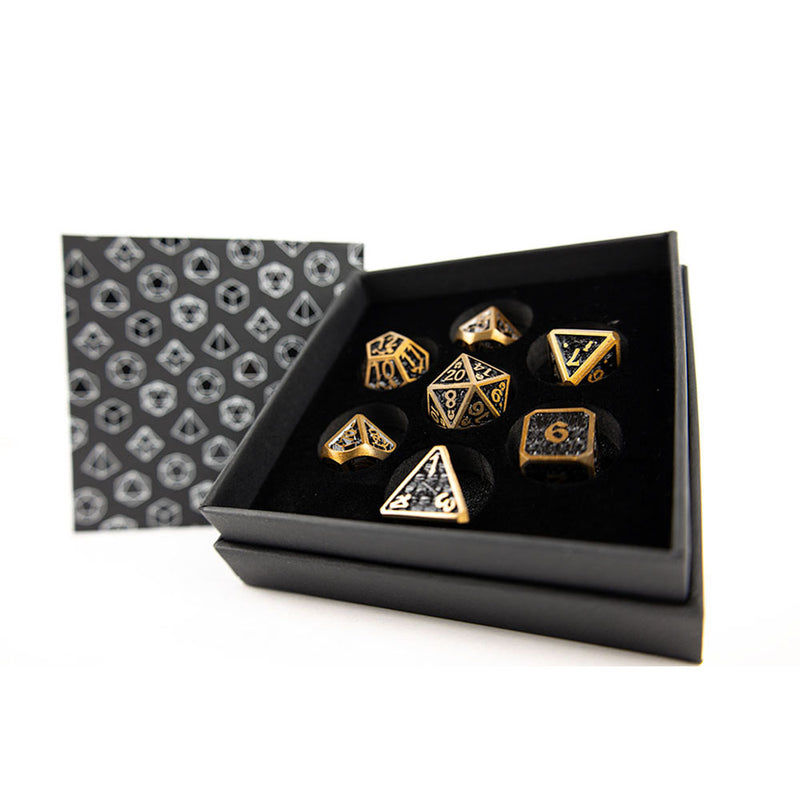 LPG Metall RPG Draco Dark Dice Set