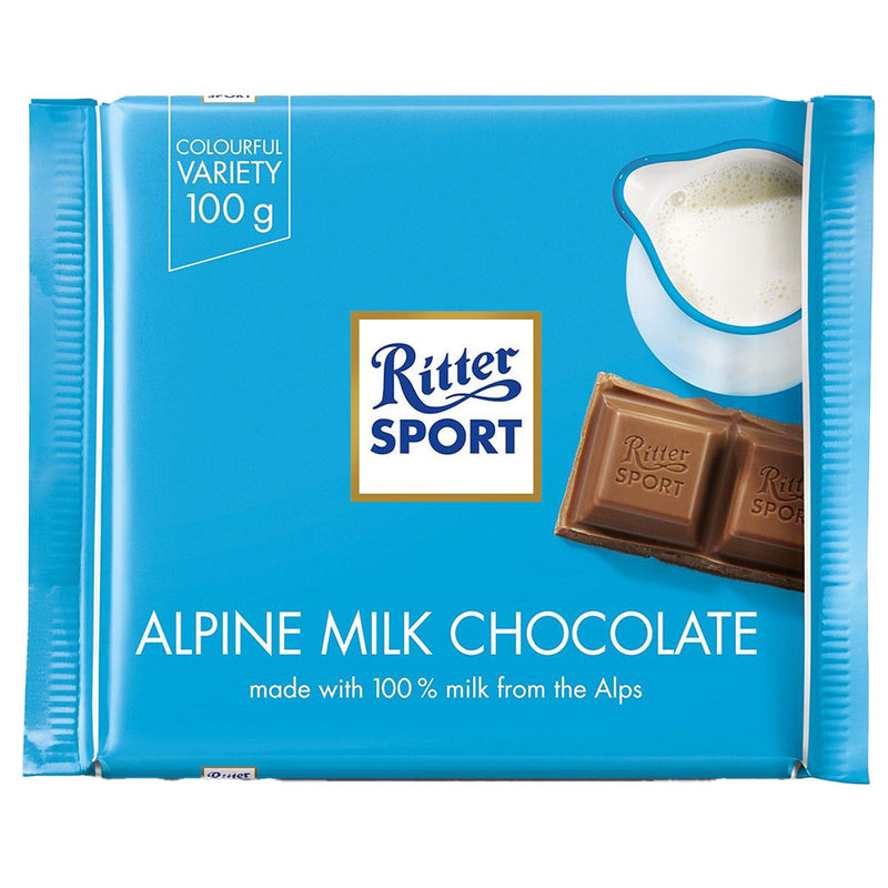 Ritter Sport Alpine čokoládové tyčinky (12x100g)