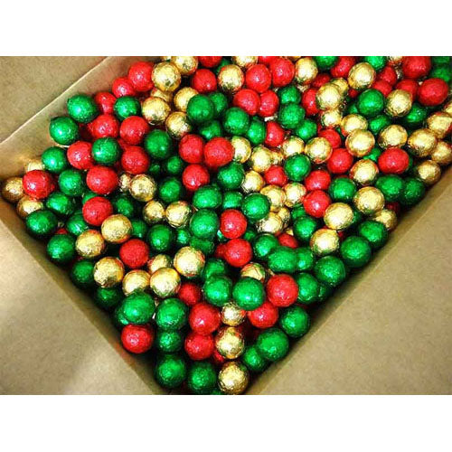 Pink Lady Red Gold & Green Baubles 6kg (Apx. 1000pc)