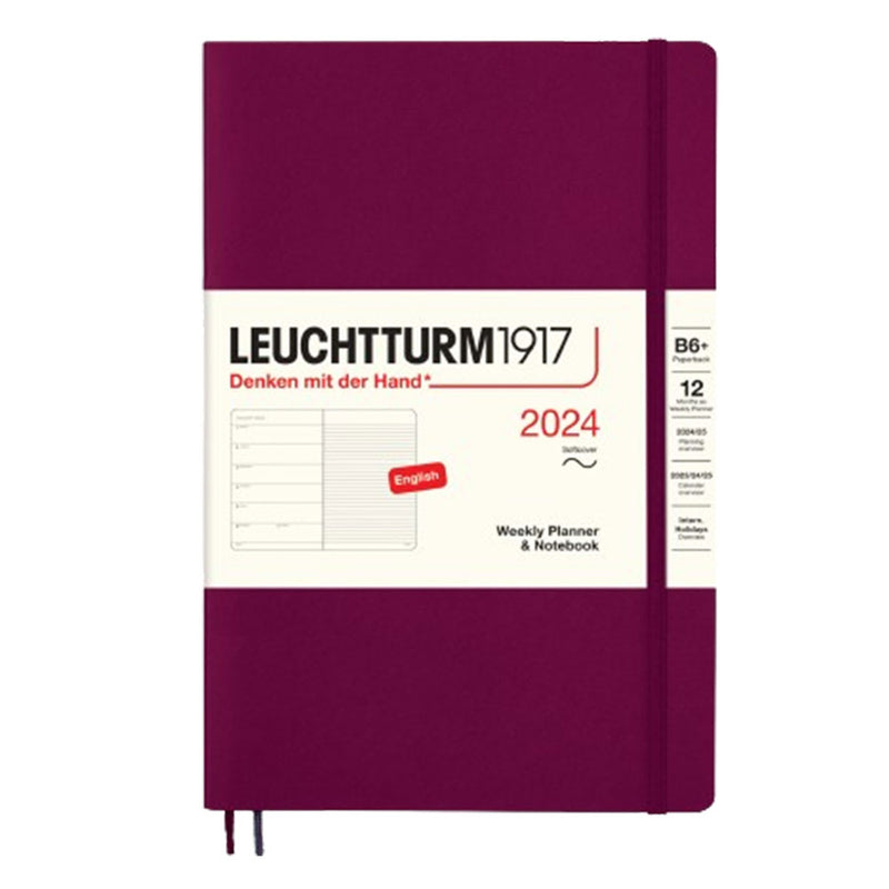 2024 B6+ Weekly Planer & Notebook (Taschenbuch)