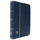 A4 Stockbuch mit Krokodilabdeckung und 64 weißen Seiten