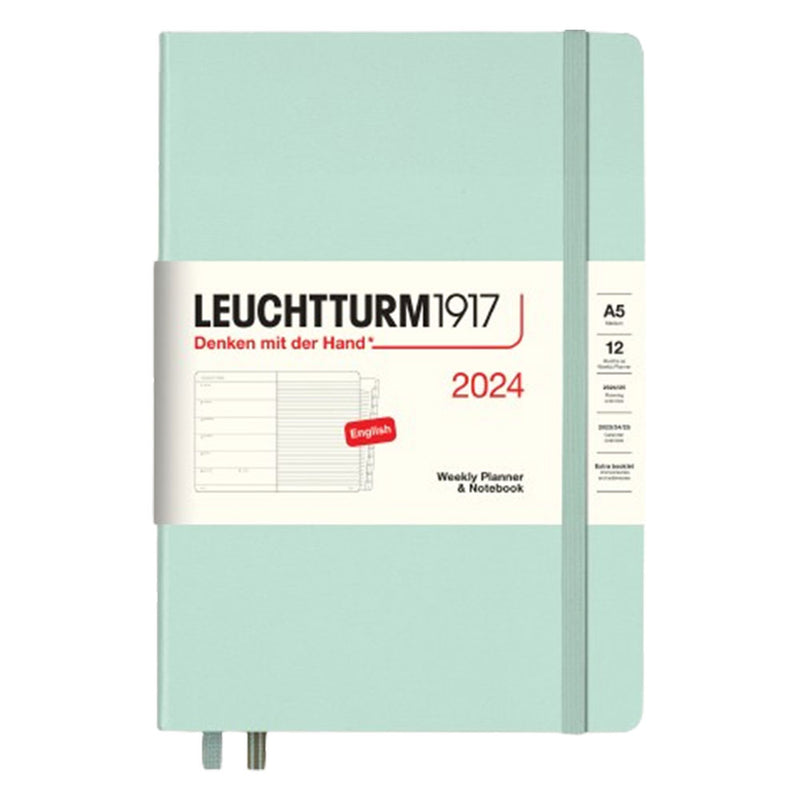 2024 A5 Week Planer & Notebook mit Broschüre