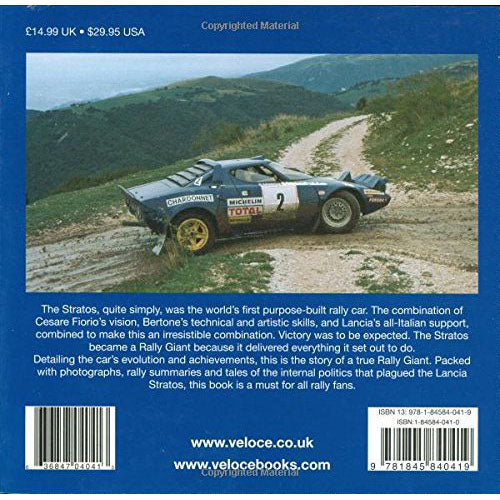 Lancia Stratos Rally Giants Book by Graham Robson