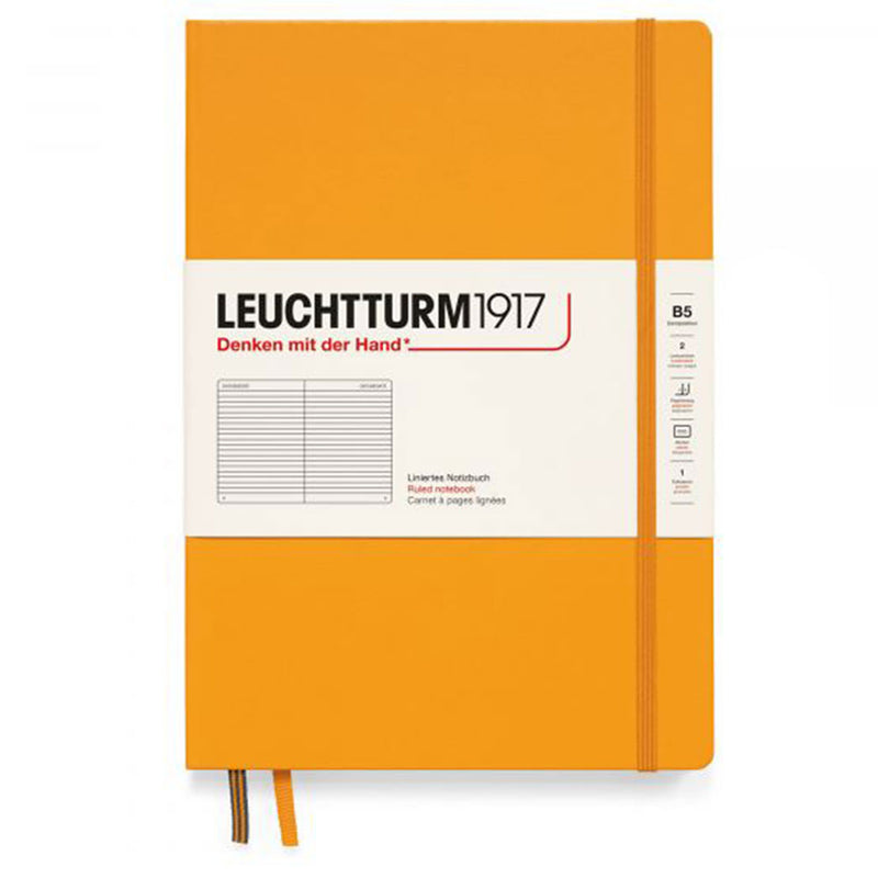 Leuchtturm HC Composition Ruled Notebook B5