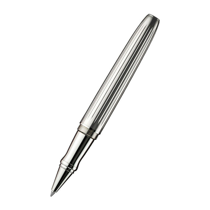 Otto Hutt D7 Pinstripe Rollerball Pen (Silver)