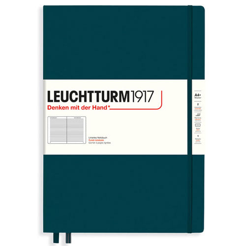 Leuchtturm HC Master Classic Ruled Notebook A4+