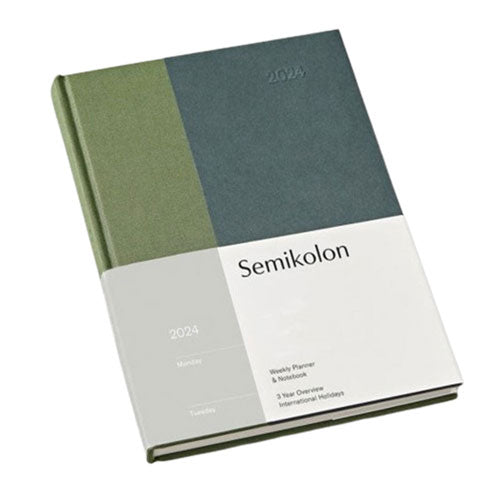 Semikolon 2024 Weekly Planner & Notebook A5