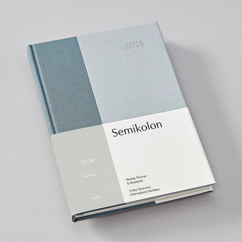 Semikolon 2024 Weekly Planner & Notebook A5