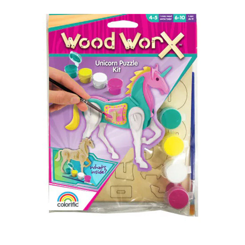 Kit na dřevo Worx Puzzle Paint