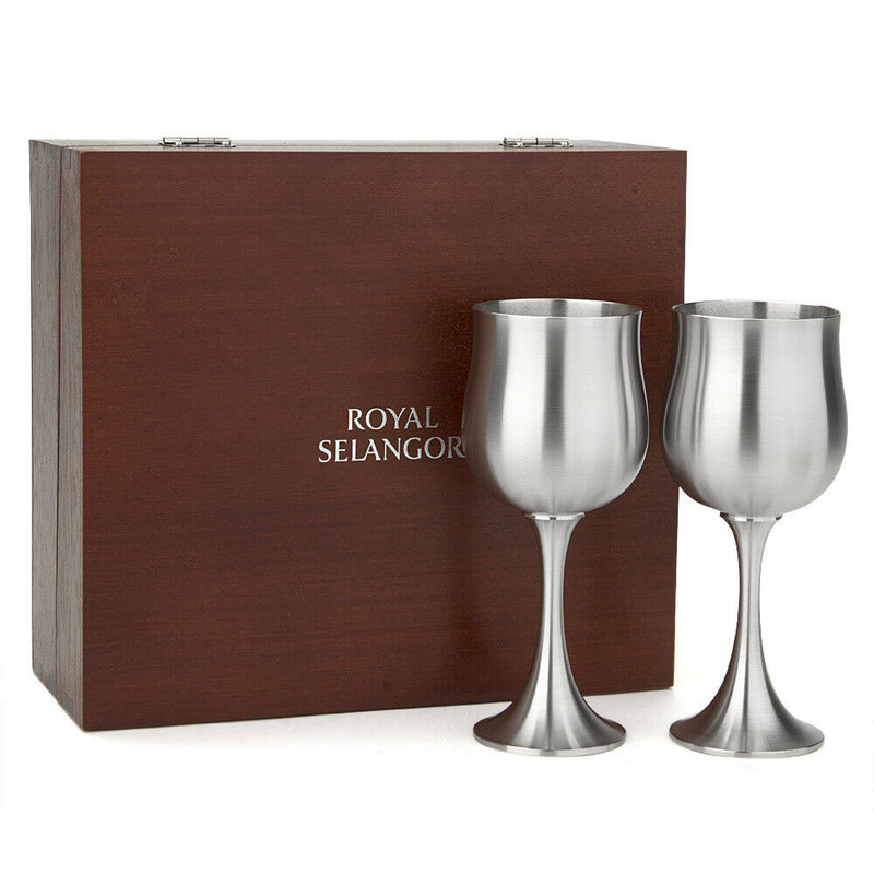  Royal Selangor Weinkelch mit Geschenkbox (2er-Set)