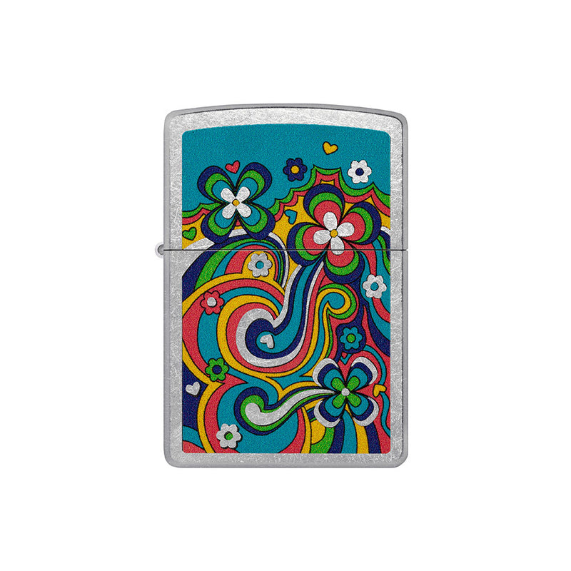 Zippo Flower Power Design zapalovač větrný