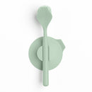 Brabantia Dish Brush with Suction Cup Holder (Jade Green)