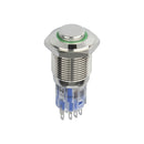 IP67 Osvětleno osvětleného přepínače tlačítka