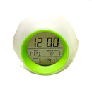 Duhové světlo multifunkční digitální hodiny