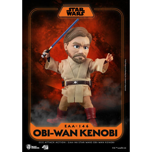 BK Egg Attack Action Star Wars Obi Wan Kenobi Figure