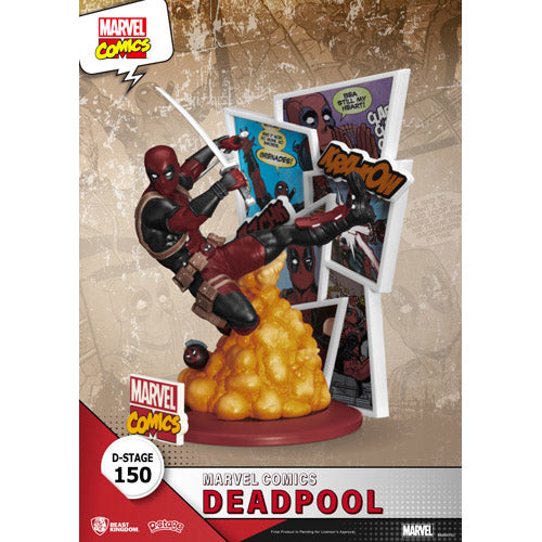 Beast Kingdom D Stage Marvel Comics Deadpool Figure