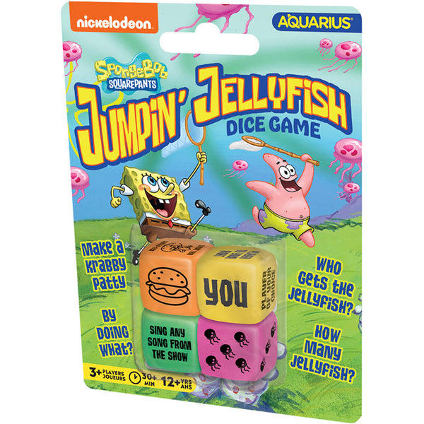 Spongebob Squarepants Jumpin Jellyfish Dice Game