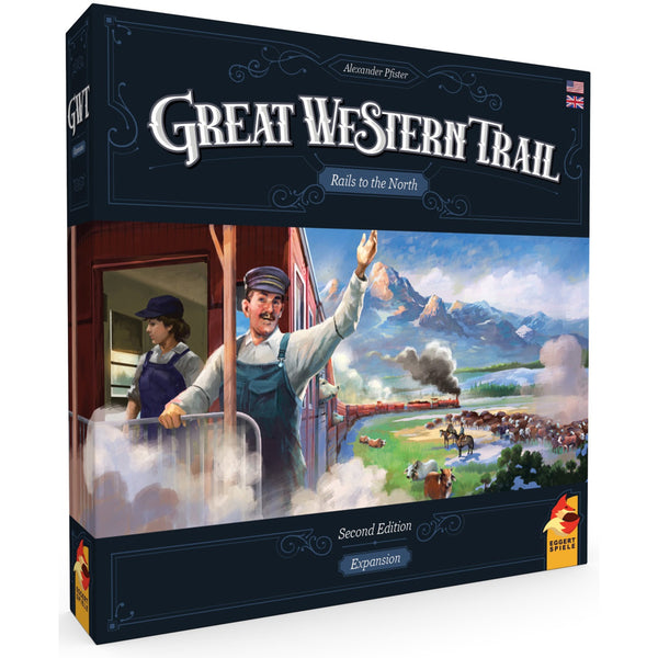 Great Western Trail Rails to the North Second Edition Game