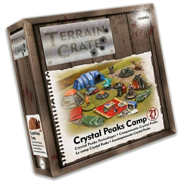 Terraincrate Crystal Peaks Camp Miniature