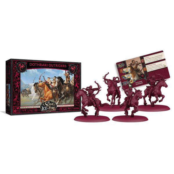 A Song of Ice and Fire Dothraki Outriders Miniature Game
