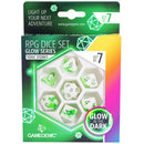 Hrygenic Glow Series RPG Dice Set 7ks