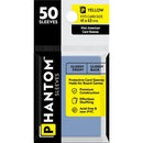 Žluté fantomové rukávy 50ks (41x63 mm)