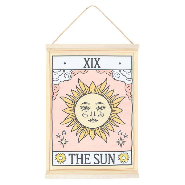 The Sun Vintage Tarot Wall Hanging