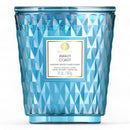 Amalfi Coast Coloured Glass Candle 595g