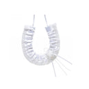  ME-Hufeisen mit Blumenbüscheln als Hochzeitsanhänger