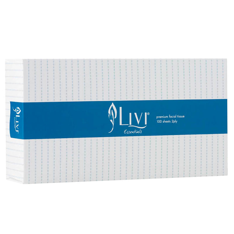 LIVI Essentials Premium 2ply Facial tkáň (100 listů)