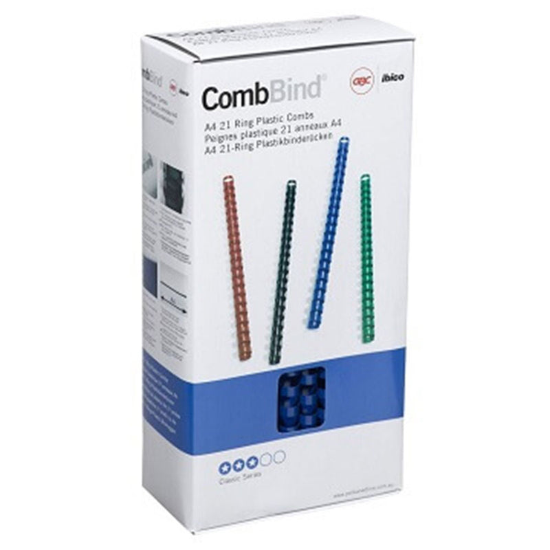 GBC Blue Binding Combs (balení 100)