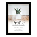 Profil věčný fotorámeček (černé/růžové zlato)