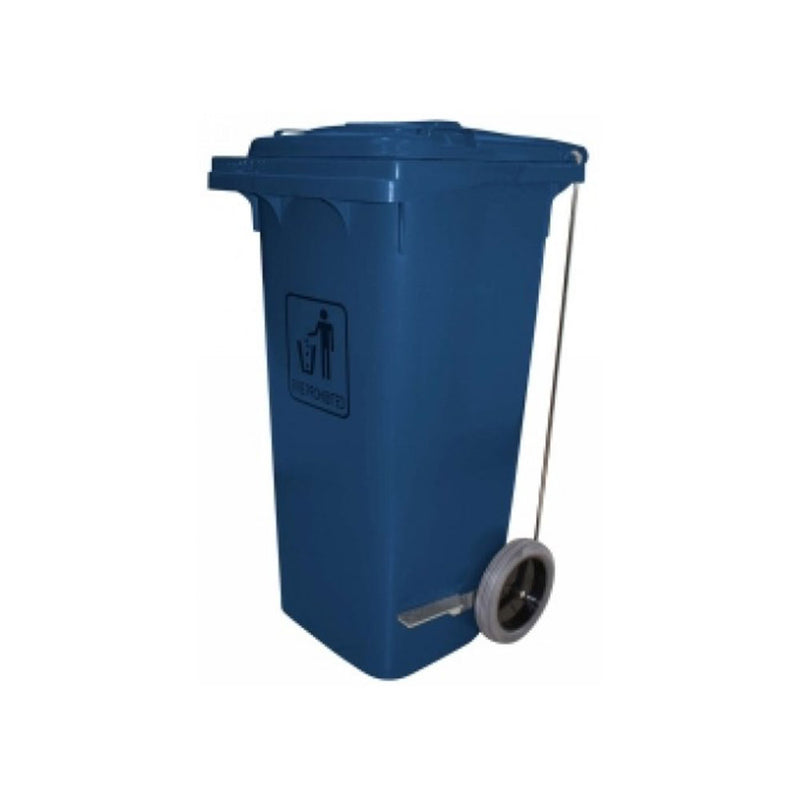 CleanLink Heavy Duty Trolley Bin s pedálem 240L