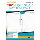 Debden Executive 4-Ring A4 2025 Dayplanner Refill