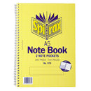 Spirax Side Opening A5 Notebook (Pack of 5)