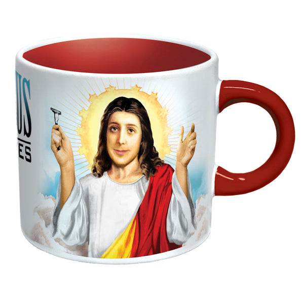 Jesus Shaves Mug