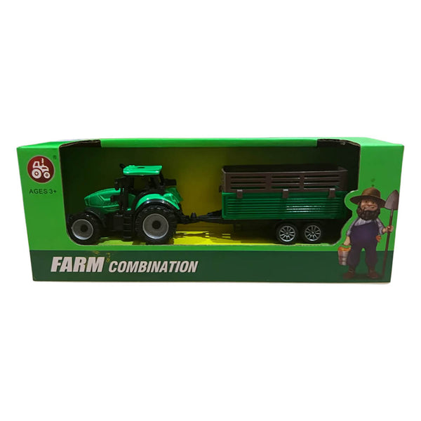 Farm Tractor s hračkou přívěsu (náhodný styl 1PC)