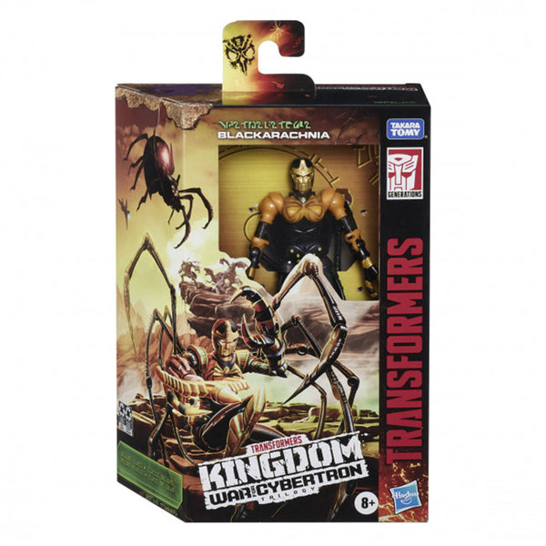 War for Cybertron Kingdom Deluxe Blackarachnia Figure