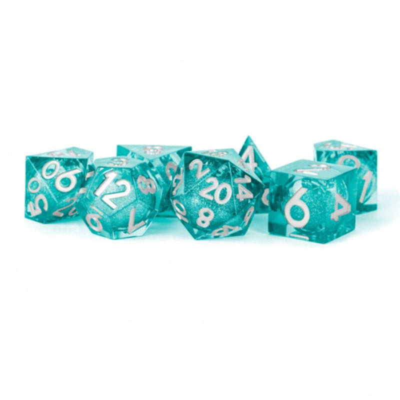 MDG Liquid Core Polyhedral Dice Set 16mm