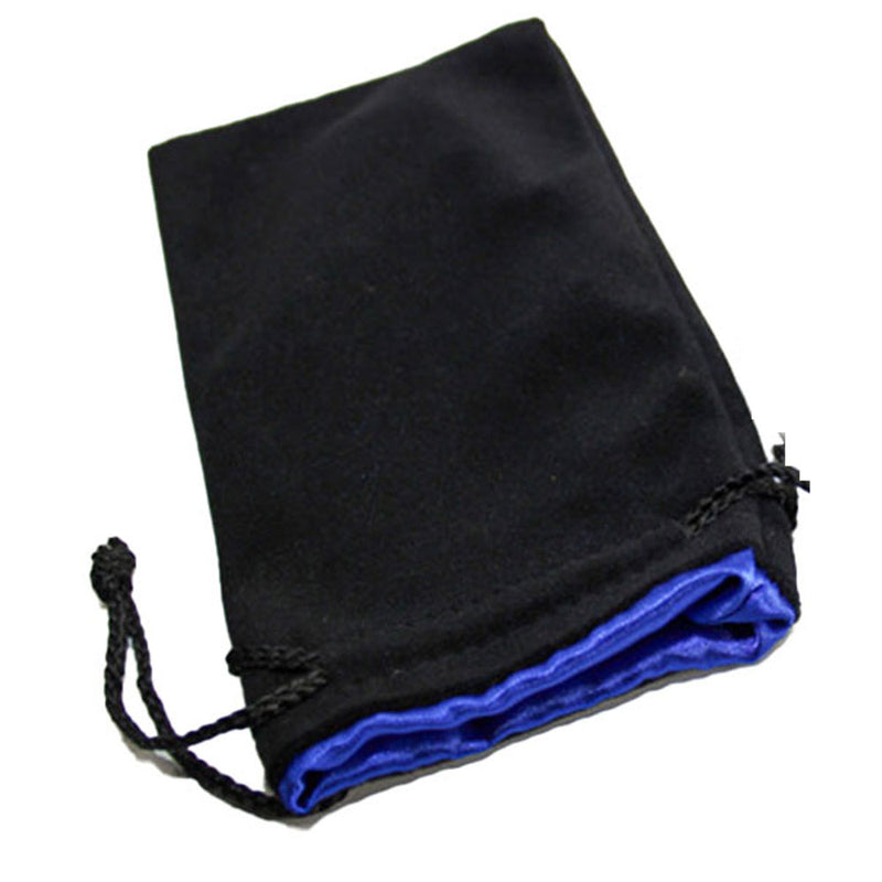 Koplew velký sametový kostkovou tašku (černá)