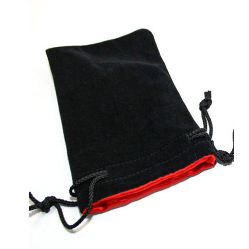 Koplew velký sametový kostkovou tašku (černá)