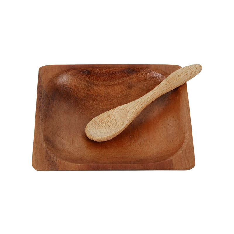 Antonine Acacia Wood Bowl a lžíce