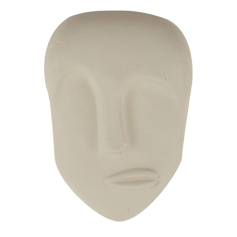 Troy Papier Mache Mask Wall socha