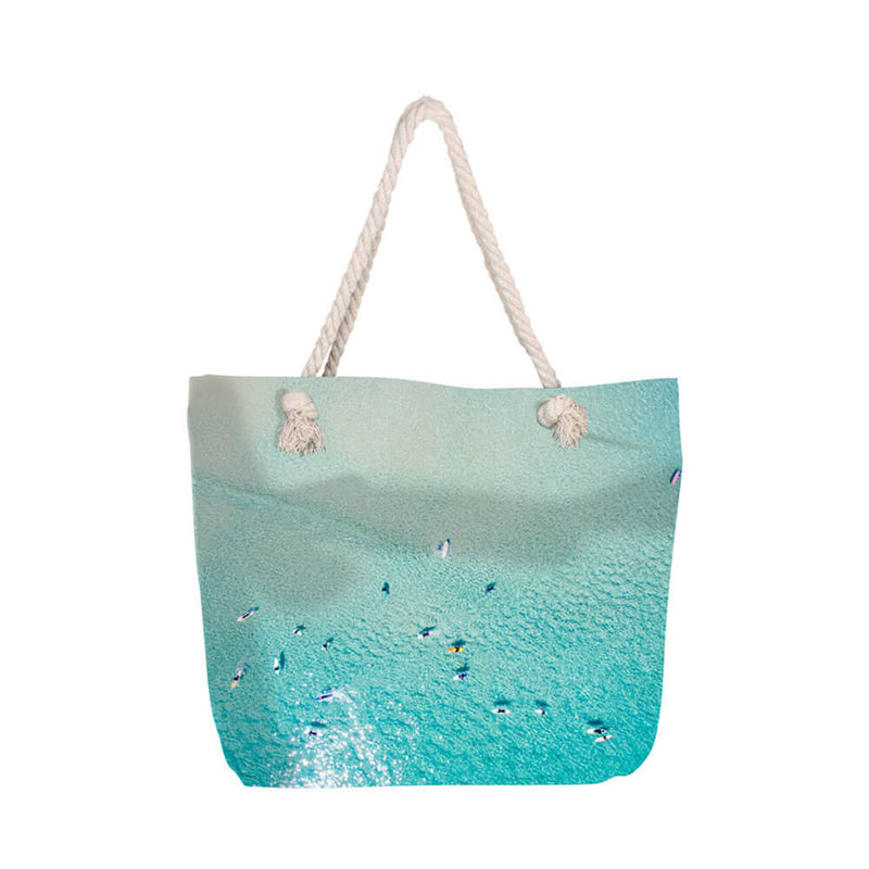Plážová taška s vnitřním zipem (50x45x15cm)