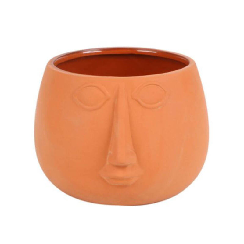 Dahla Keramik Gesicht Pflanzer